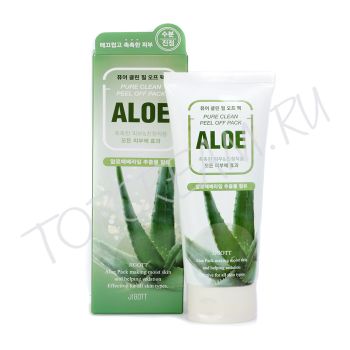 Маска-плёнка для лица на основе экстракта алоэ JIGOTT Aloe Pure Clean Peel Off Pack